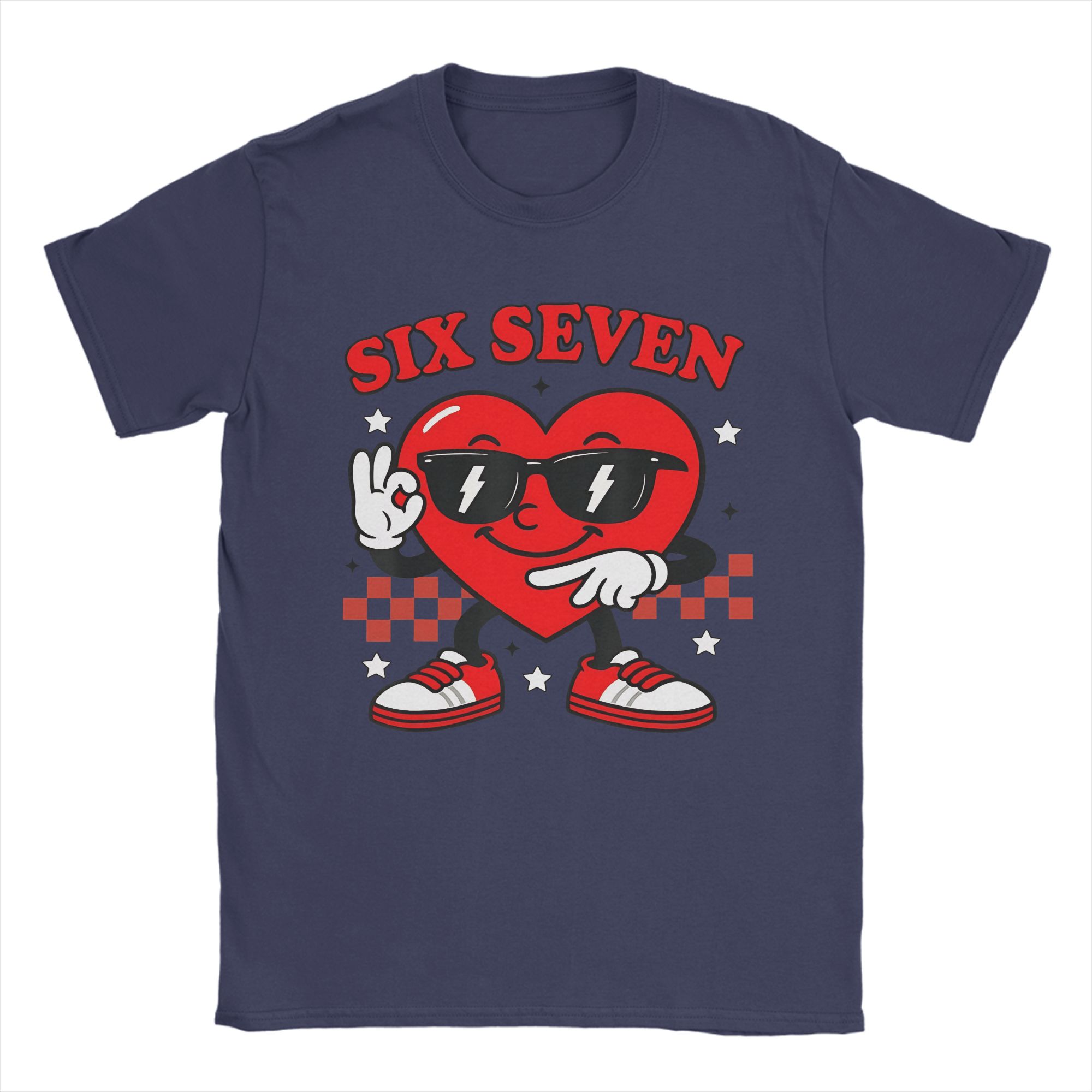 Casual Groovy Heart Six Seven 6 7 Valentines Day TShirts for Men Round Neck 100 Cotton T Shirt Short Sleeve Tee Shirt Gift 4XL
Casual Groovy Heart Six Seven 6 7 Valentines Day TShirts for Men Round Neck 100 Cotton T Shirt Short Sleeve Tee Shirt Gift 4XL