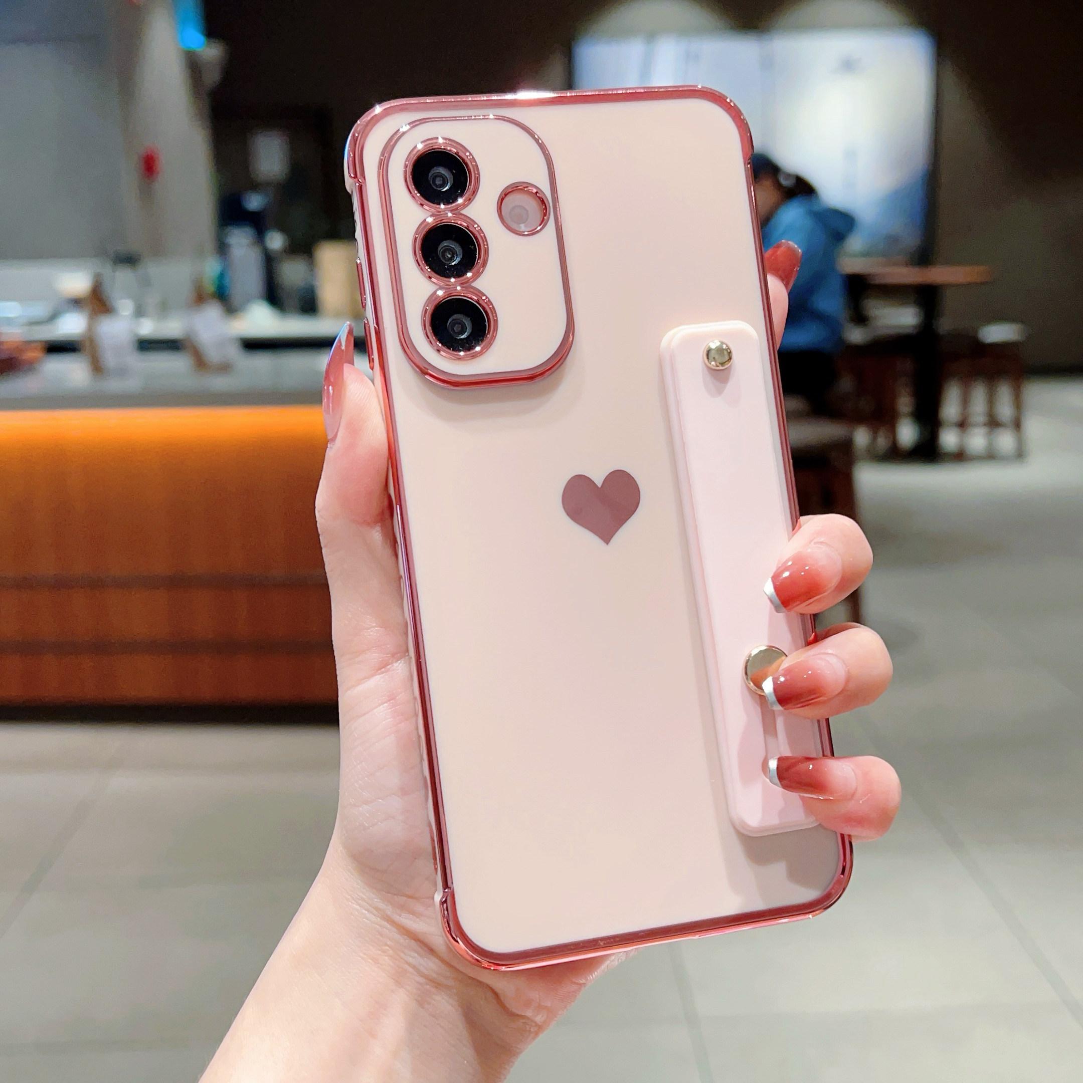 For Samsung Galaxy A36 5G Case with Strip Kickstand Electroplating Edge Love Heart Soft TPU Phone Cover Pink
For Samsung Galaxy A36 5G Case with Strip Kickstand Electroplating Edge Love Heart Soft TPU Phone Cover Pink