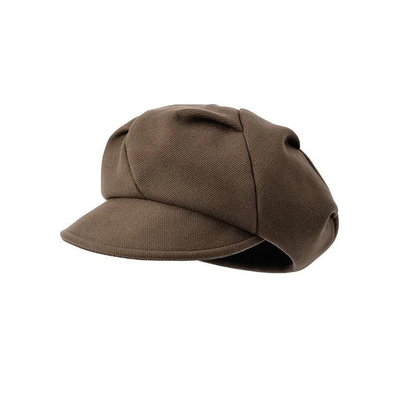 Модная теплая шляпа-берет для женщин и девочек, сохраняющая тепло, ветрозащитная, восьмиугольная, французские ретро-береты, литературные, элегантные, кепки в корейском стиле 1pc коричневый
Модная теплая шляпа-берет для женщин и девочек, сохраняющая тепло, ветрозащитная, восьмиугольная, французские ретро-береты, литературные, элегантные, кепки в корейском стиле 1pc коричневый