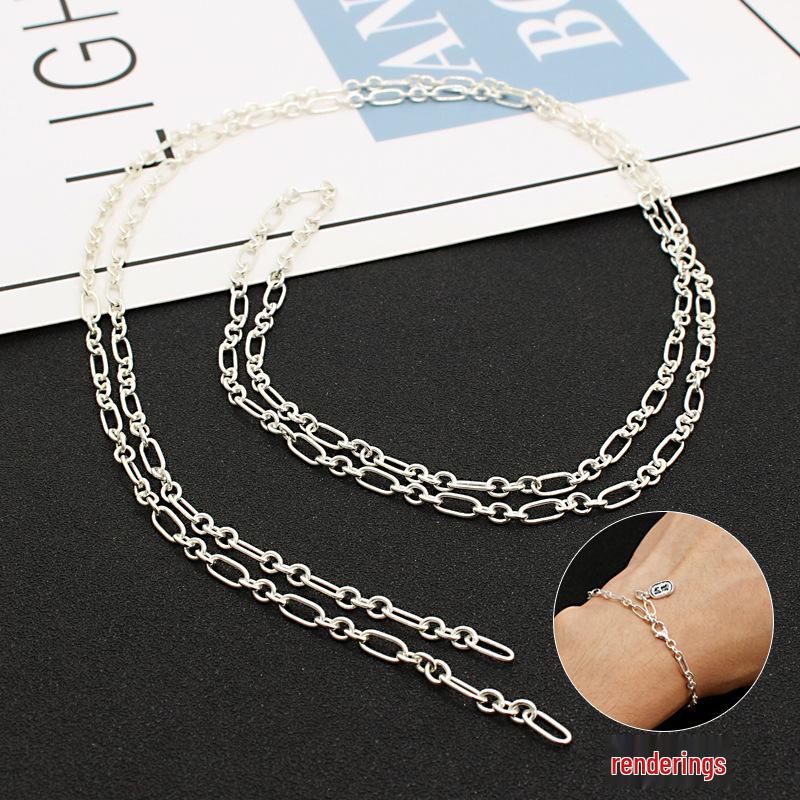 S925 Hip Hop Punk Chunky Square Chain with Pearls - Unisex European & American Style Continuous
S925 Hip Hop Punk Chunky Square Chain with Pearls - Unisex European & American Style Continuous