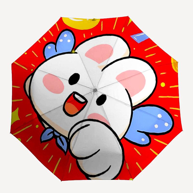 1pc Cute Rabbit Automatic Opening/closing Umbrella with Auto Open/Close, Windproof, Foldable Sunshade yy250811129
1pc Cute Rabbit Automatic Opening/closing Umbrella with Auto Open/Close, Windproof, Foldable Sunshade yy250811129