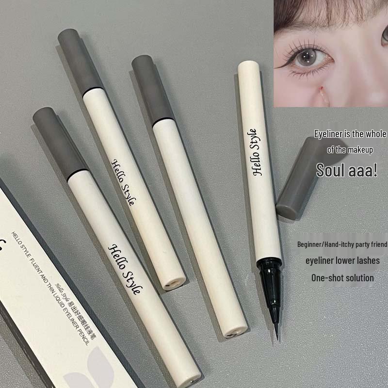 Hello Style A39 Ultra-Fine Waterproof & Smudge-Proof Eyeliner Pen for Under-Eye & Lower Lash - Beginner Friendly 0.5ml
Hello Style A39 Ultra-Fine Waterproof & Smudge-Proof Eyeliner Pen for Under-Eye & Lower Lash - Beginner Friendly 0.5ml