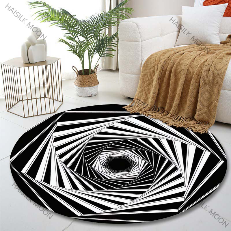 Multiple sizes Rotating cube visual illusion Print Round Carpet Living Room Bedroom Table Chair Sofa Decorative Carpet Diameter -60cm
Multiple sizes Rotating cube visual illusion Print Round Carpet Living Room Bedroom Table Chair Sofa Decorative Carpet Diameter -60cm