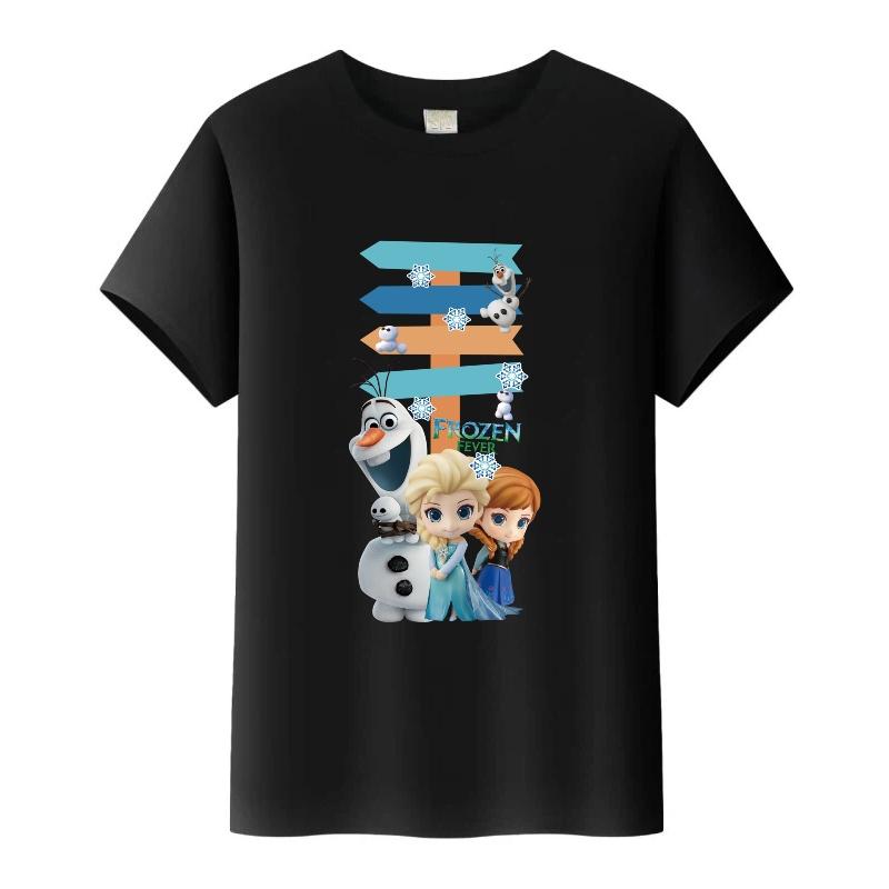 Disney Frozen Pattern Printed Children s T-shirt Summer Family Top Pure Cotton Round Neck Casual Half Sleeve T-shirt 110
Disney Frozen Pattern Printed Children s T-shirt Summer Family Top Pure Cotton Round Neck Casual Half Sleeve T-shirt 110
