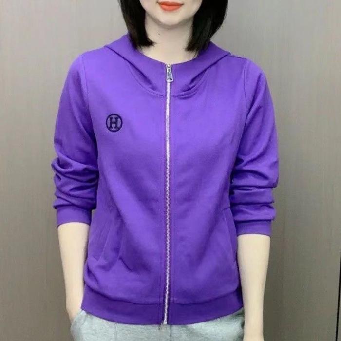 Plus Size Women s Long Sleeve Hooded Cardigan: Spring-Autumn Slimming Top for Middle-Aged Mothers XL фіолетовий
Plus Size Women s Long Sleeve Hooded Cardigan: Spring-Autumn Slimming Top for Middle-Aged Mothers XL фіолетовий