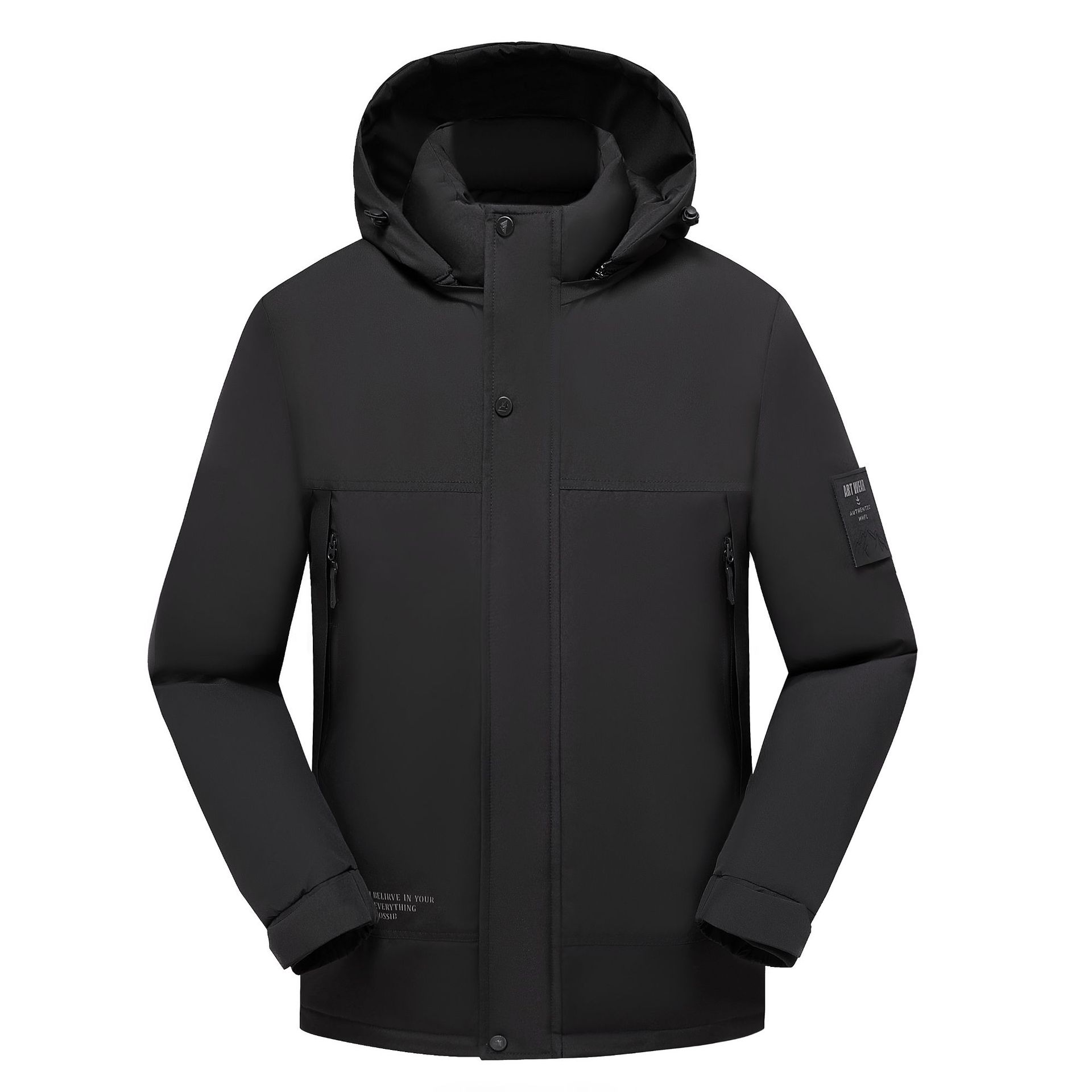 Мужская зимняя куртка с капюшоном, теплая повседневная ветрозащитная куртка, стеганая утепленная парка, куртки для мужчин, стеганая куртка на молнии, ветровка, утепленные куртки с капюшоном L чёрный
Мужская зимняя куртка с капюшоном, теплая повседневная ветрозащитная куртка, стеганая утепленная парка, куртки для мужчин, стеганая куртка на молнии, ветровка, утепленные куртки с капюшоном L чёрный