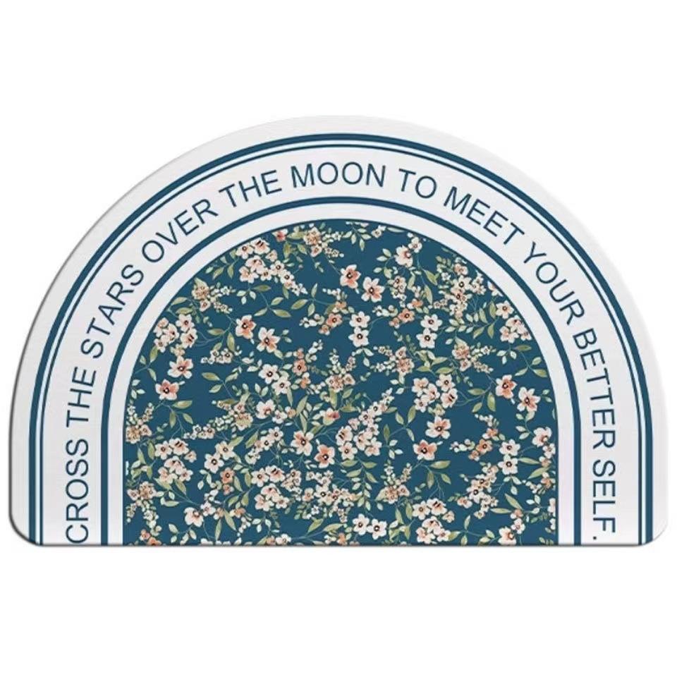 French Semi-round Entry Door Floor Mat Light Luxury Luxury Door Door Soiled Foot Mat Can Be Wiped Clean Household Carpet 40 * 60cm
French Semi-round Entry Door Floor Mat Light Luxury Luxury Door Door Soiled Foot Mat Can Be Wiped Clean Household Carpet 40 * 60cm