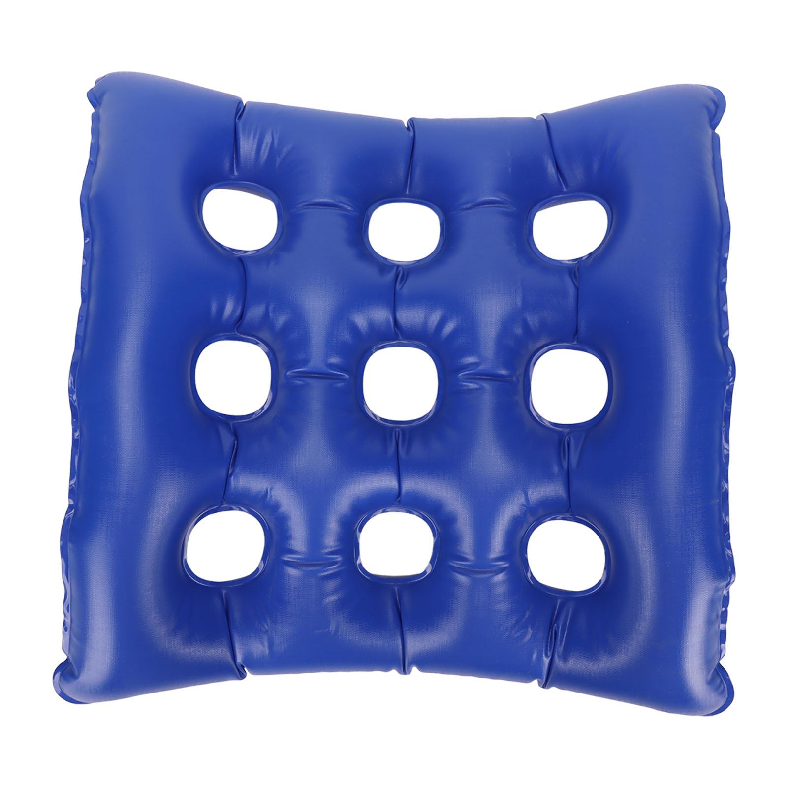 Inflatable Seat Cushion Breathable Prevent Bed Sores Portable Wheelchair Air Cushion for Paralyzed Patients Elderly Blue
Inflatable Seat Cushion Breathable Prevent Bed Sores Portable Wheelchair Air Cushion for Paralyzed Patients Elderly Blue