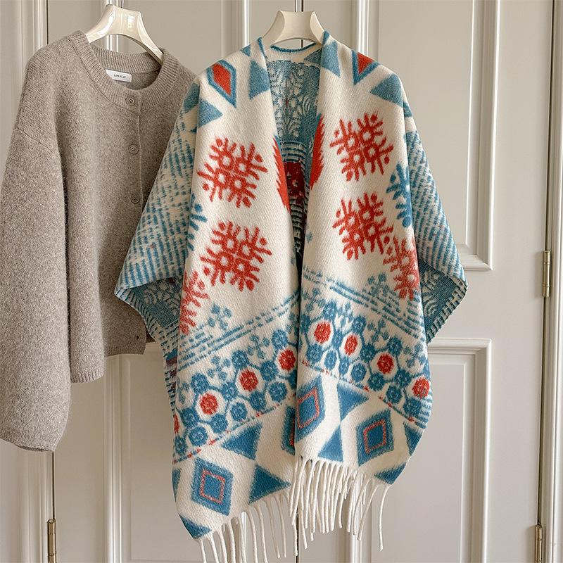 Luxury Cashmere Women Floral Scarf Winter Warm Shawl And Wrap Bandana Pashmina Female Foulard Square Thick Blanket Poncho 175x105cm
Luxury Cashmere Women Floral Scarf Winter Warm Shawl And Wrap Bandana Pashmina Female Foulard Square Thick Blanket Poncho 175x105cm