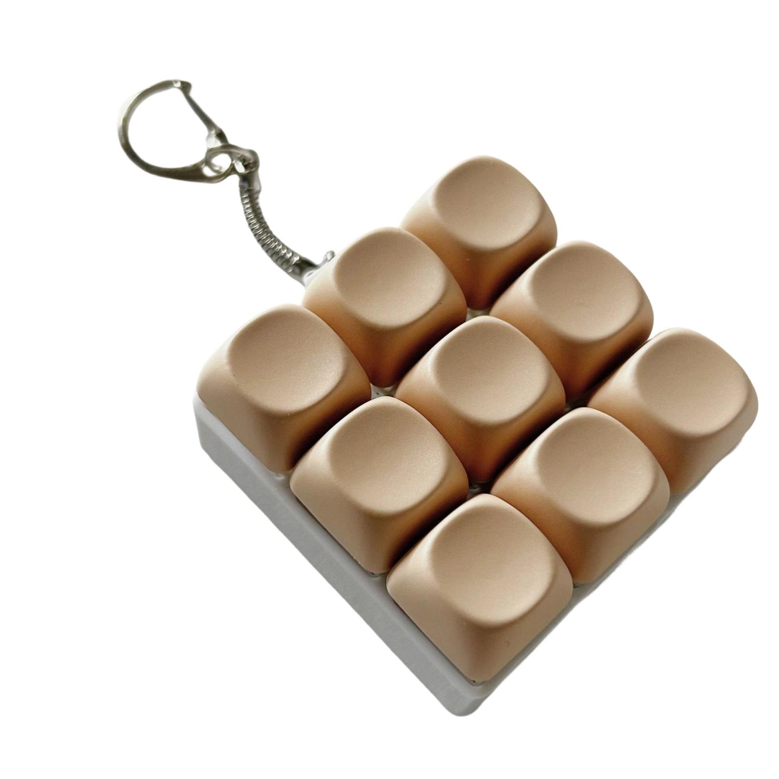 Mechanical Keyboard Toy Sensory Fidget Toy Keychain Stress Relief Desktop Accessory Gift for Adults and Kids with Tactile Click Feedback One Size
Mechanical Keyboard Toy Sensory Fidget Toy Keychain Stress Relief Desktop Accessory Gift for Adults and Kids with Tactile Click Feedback One Size