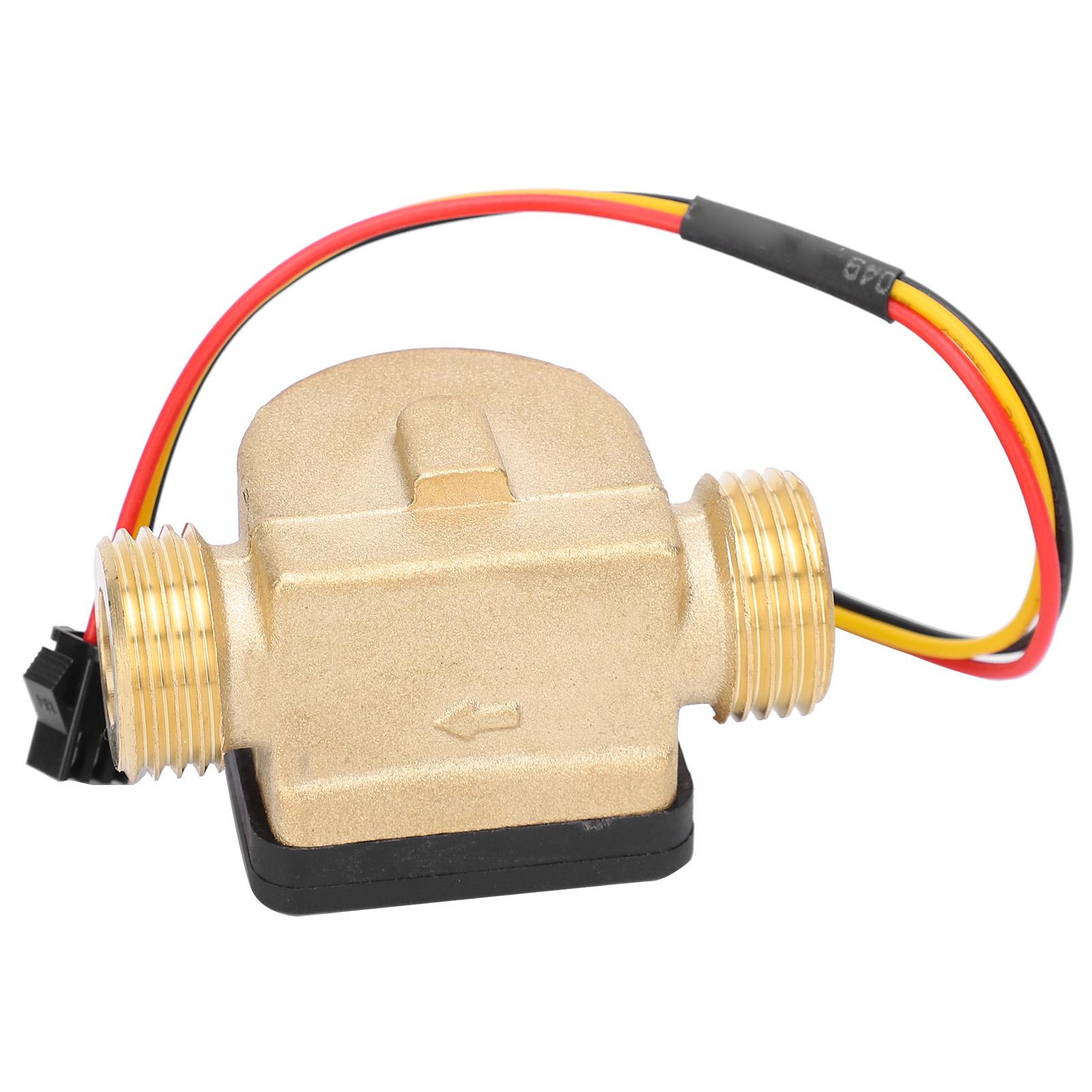 G12in Male Water Flow Sensor Counter Brass Hall Flowmeter DC 324V for Water Heaters Credit Card
G12in Male Water Flow Sensor Counter Brass Hall Flowmeter DC 324V for Water Heaters Credit Card
