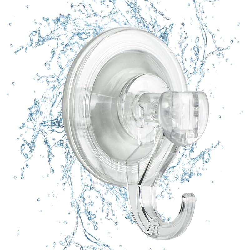 CozyBlue sucker hook High durability - 2 packs waterproof reusable shower hook removable window glass door hanger kitchen tiles bathroom shower wall
CozyBlue sucker hook High durability - 2 packs waterproof reusable shower hook removable window glass door hanger kitchen tiles bathroom shower wall