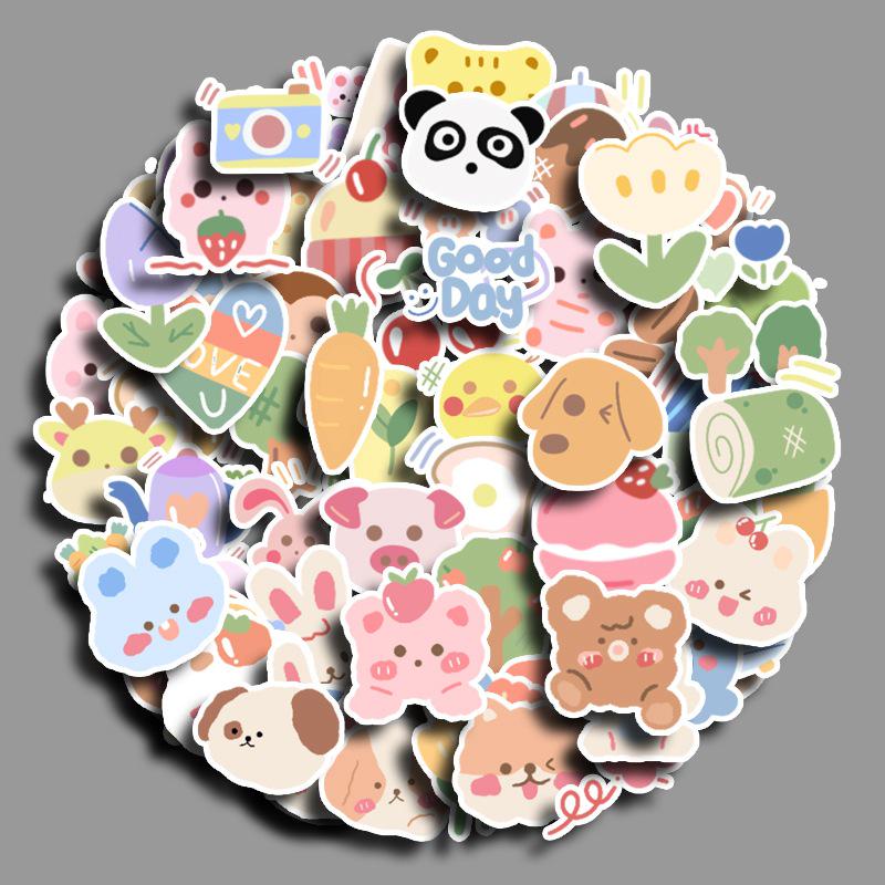 Korean Little Bear Biscuits Journal Stickers: 80 Cute Animal Designs for Kids DIY Photo Albums & Decorations
Korean Little Bear Biscuits Journal Stickers: 80 Cute Animal Designs for Kids DIY Photo Albums & Decorations