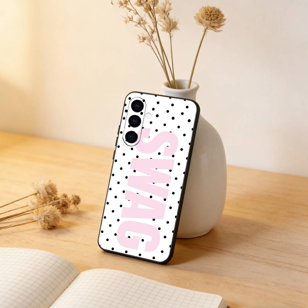Luxury Y2K Style SWAG Phone Case Black Silicone Soft For Samsung Galaxy A73,A72,A71,A70,A53,A52,A51 Samsung a22 5g
Luxury Y2K Style SWAG Phone Case Black Silicone Soft For Samsung Galaxy A73,A72,A71,A70,A53,A52,A51 Samsung a22 5g