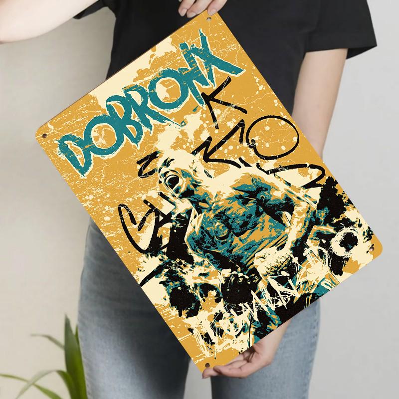 Trendy Graffiti Style Character Shouting Pattern Iron Painting Home Wall Decorative Art Mural 20x30cm(7.8x11.8inch)
Trendy Graffiti Style Character Shouting Pattern Iron Painting Home Wall Decorative Art Mural 20x30cm(7.8x11.8inch)