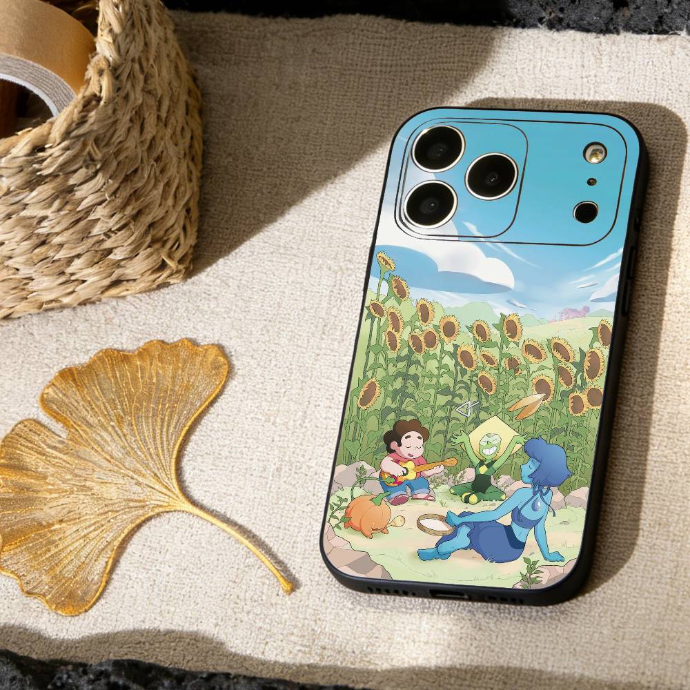 S-Steven U-Universe Sweet Friendship Phone Case For iPhone 17,16,15,14,13,12,11 X XR Plus,Soft Silicone Black Cover iPhone15pro
S-Steven U-Universe Sweet Friendship Phone Case For iPhone 17,16,15,14,13,12,11 X XR Plus,Soft Silicone Black Cover iPhone15pro