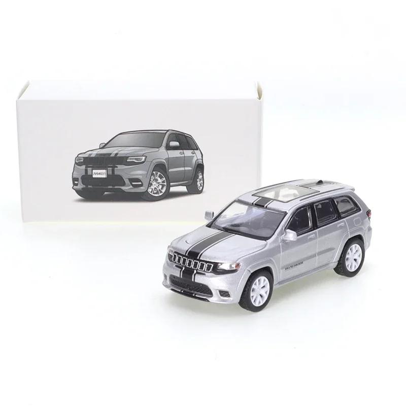 JKM 1/64 Jeep Grand Cherokee Trackhawk 2019 Series SUV Diecast Alloy Model Car Friends Gifts Collect Ornaments Kids Toys Boys
JKM 1/64 Jeep Grand Cherokee Trackhawk 2019 Series SUV Diecast Alloy Model Car Friends Gifts Collect Ornaments Kids Toys Boys