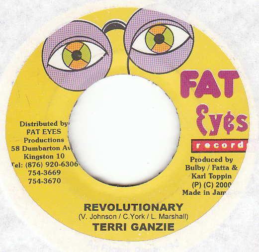 7inch Record TERRY GANZIE - Revolutionary NONE Fat Eyes Record 2000 Jamaica Reggae, Ska & Dub Used
7inch Record TERRY GANZIE - Revolutionary NONE Fat Eyes Record 2000 Jamaica Reggae, Ska & Dub Used