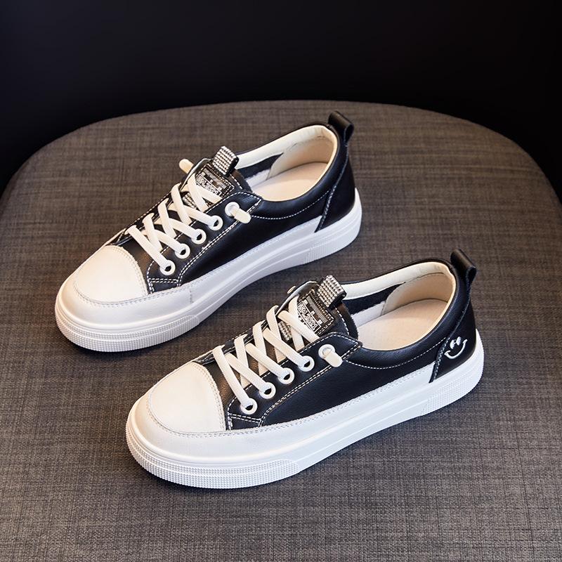 Кожаные маленькие белые туфли женские кеды осень и зима новая плоская подошва повседневные универсальные одинарные туфли 40 чёрный
Кожаные маленькие белые туфли женские кеды осень и зима новая плоская подошва повседневные универсальные одинарные туфли 40 чёрный