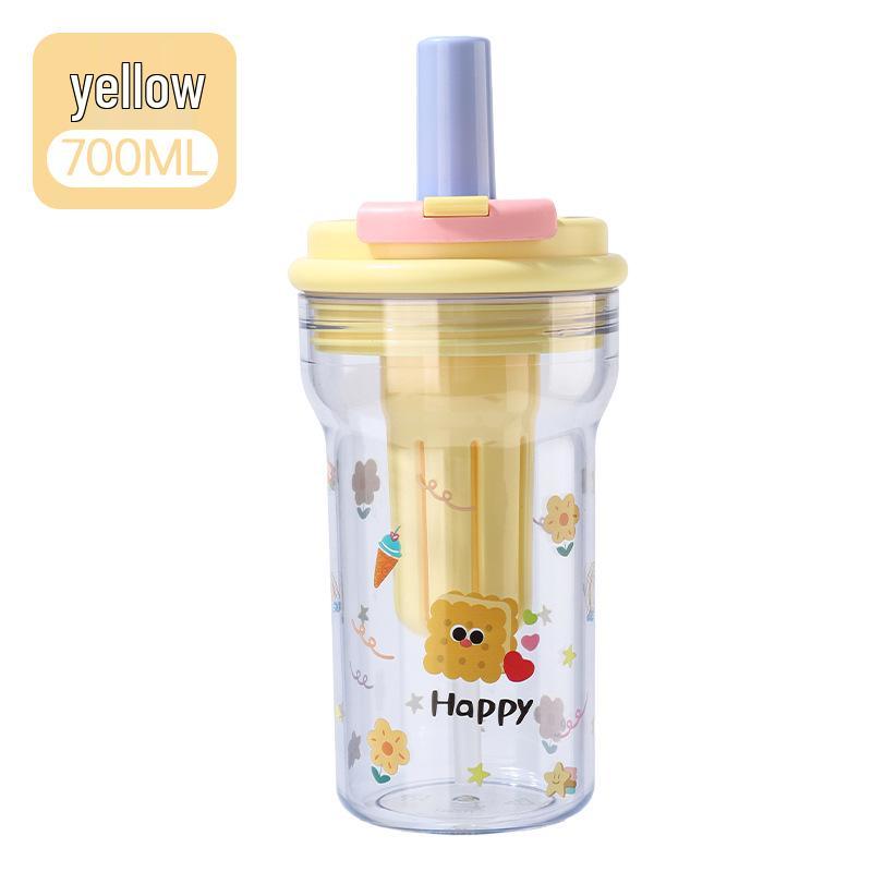 Women s Summer-Resistant Straw Cup: Large, Cute Design for Students, Customizable 700ml жёлтый
Women s Summer-Resistant Straw Cup: Large, Cute Design for Students, Customizable 700ml жёлтый