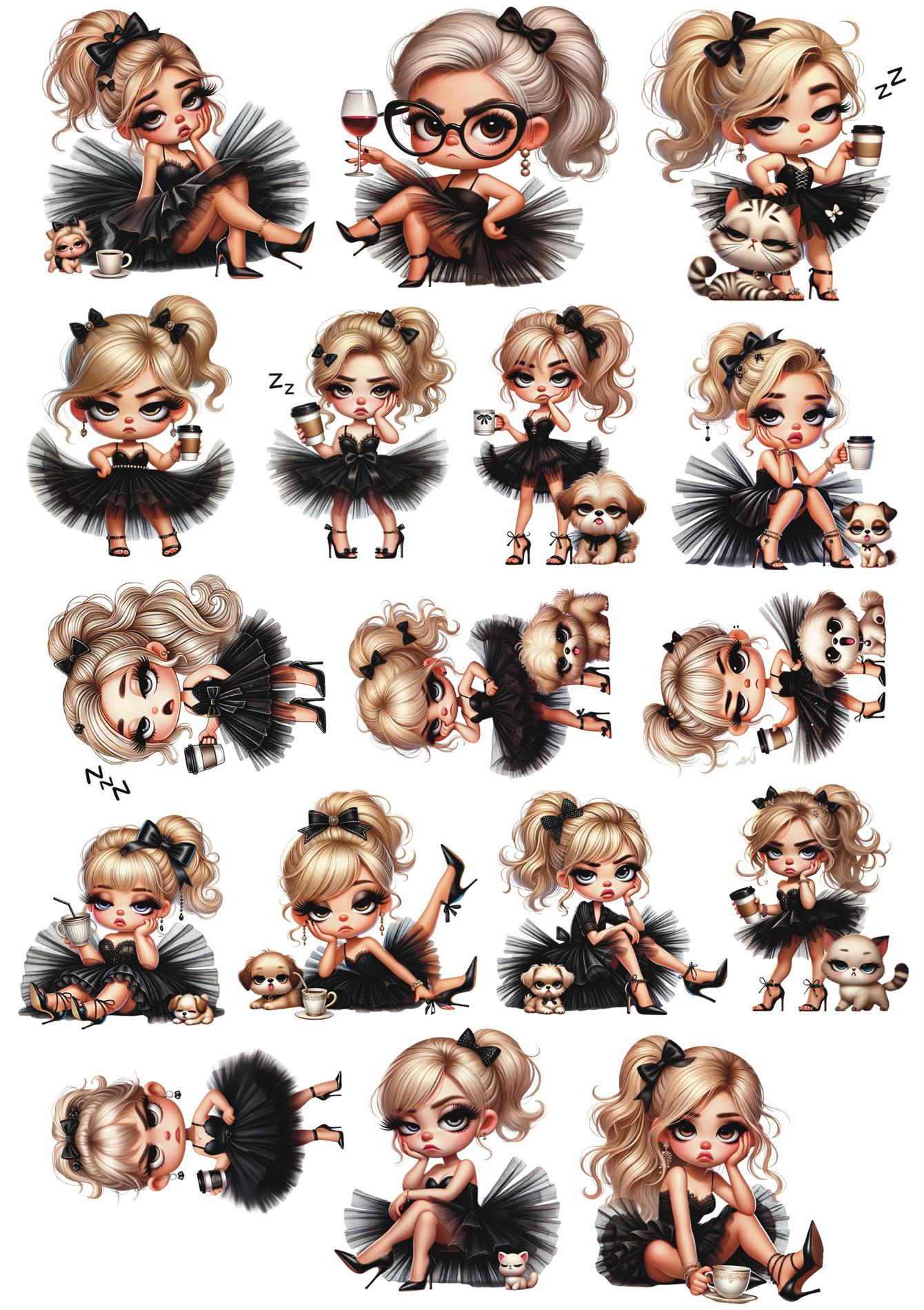 17pcs Self-made Cute black puffy skirt cartoon faced girl Scrapbooking Stickers /Decorative/DIY Craft Photo Albums stationery белый
17pcs Self-made Cute black puffy skirt cartoon faced girl Scrapbooking Stickers /Decorative/DIY Craft Photo Albums stationery белый