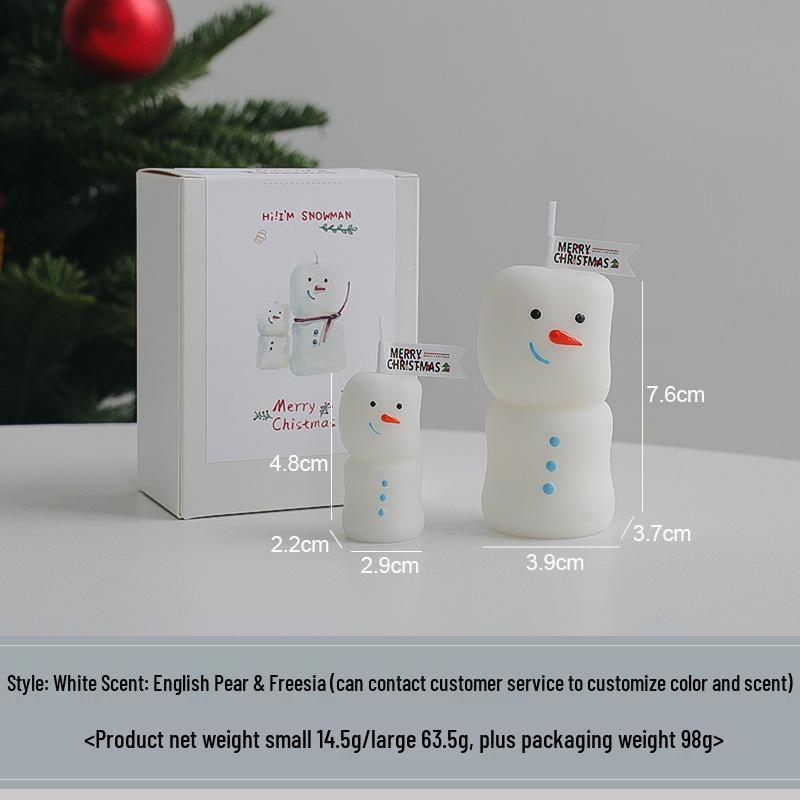 Креативная ароматерапевтическая свеча «Снеговик» - Настраиваемый подарок на Рождество и день рождения
Креативная ароматерапевтическая свеча «Снеговик» - Настраиваемый подарок на Рождество и день рождения