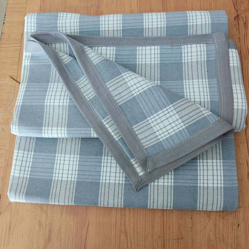 Spring & Autumn New Thick Cotton Bed Sheet & Duvet Cover Set - Stripes & Plaid Design for Home, Single/Double, Summer Cool Mat 100x230cm, shrinks to approx. 100x210cm
Spring & Autumn New Thick Cotton Bed Sheet & Duvet Cover Set - Stripes & Plaid Design for Home, Single/Double, Summer Cool Mat 100x230cm, shrinks to approx. 100x210cm