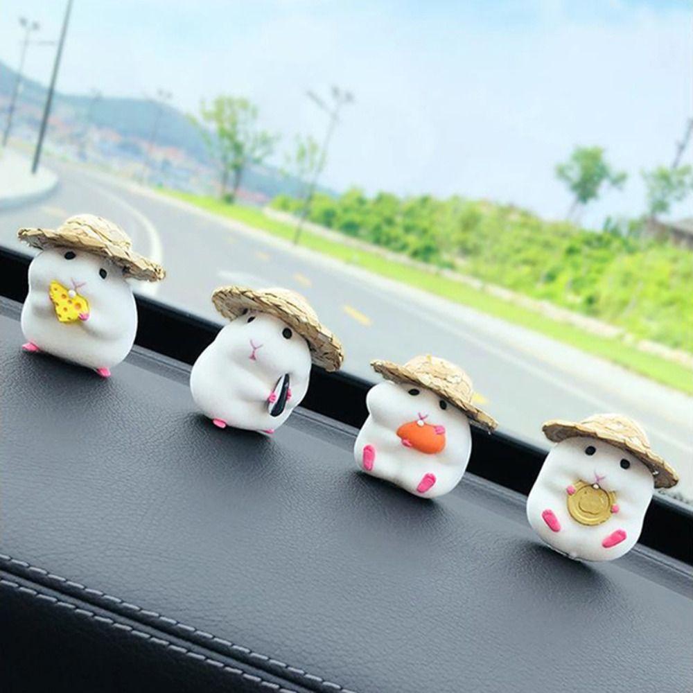 Vehicle Interior Decor Hamster Action Figure Auto Dashboard Model Hamster Model Toy Car Oranments
Vehicle Interior Decor Hamster Action Figure Auto Dashboard Model Hamster Model Toy Car Oranments