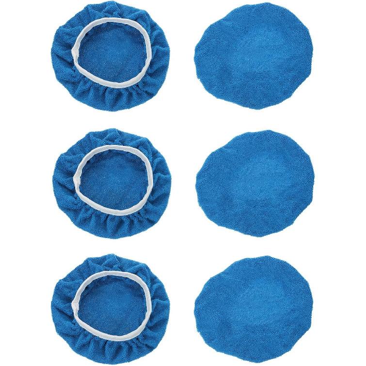 HARFINGTON 6pcs Car Polisher Bonnet Buffing Pad Micro-fiber Polishing Buffing Pad Cover for 9 -10 Car Buffer Bonnets Polisher, Dark Blue
HARFINGTON 6pcs Car Polisher Bonnet Buffing Pad Micro-fiber Polishing Buffing Pad Cover for 9 -10 Car Buffer Bonnets Polisher, Dark Blue