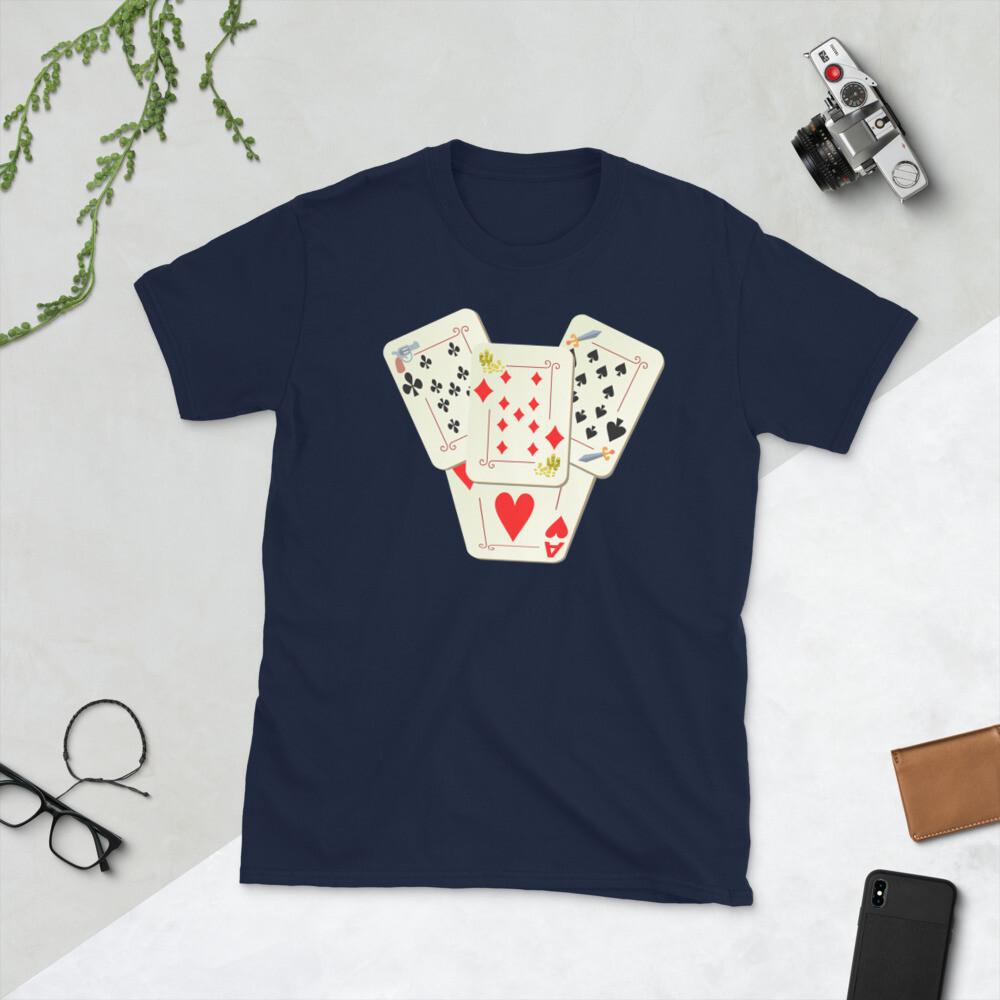 Shape of My Heart Music Song Lyrics Sting Deck Card Short-Sleeve Unisex T-Shirt L
Shape of My Heart Music Song Lyrics Sting Deck Card Short-Sleeve Unisex T-Shirt L