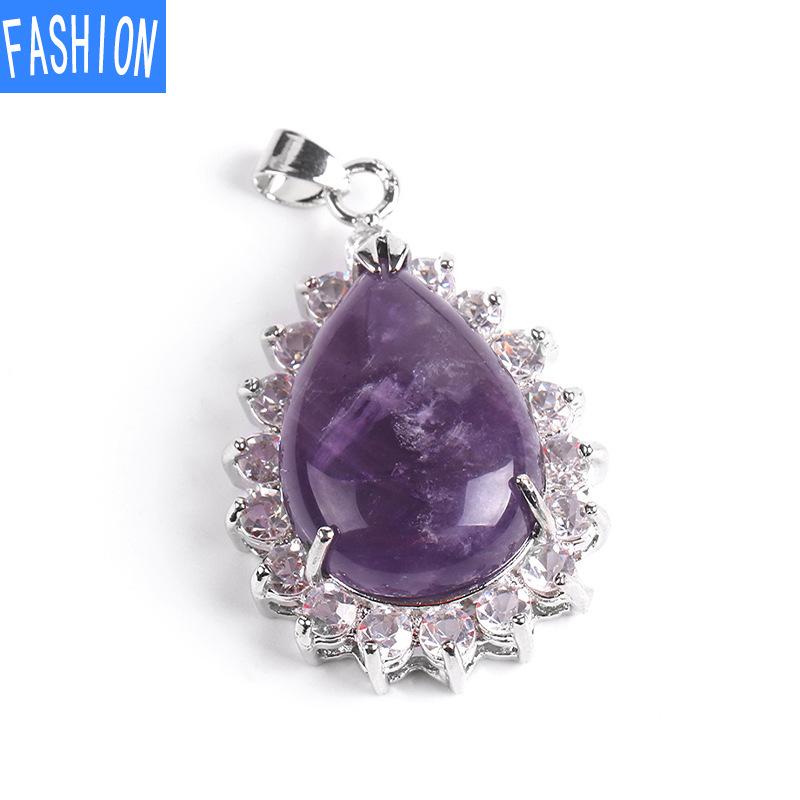 Женский кулон в форме груши в стиле ретро с когтями, инкрустированный натуральными кристаллами и каплями воды, роскошное ожерелье высокого профиля с полным водным бриллиантом amethyst
Женский кулон в форме груши в стиле ретро с когтями, инкрустированный натуральными кристаллами и каплями воды, роскошное ожерелье высокого профиля с полным водным бриллиантом amethyst