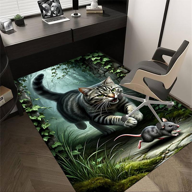 1PC Cat Mouse Extra Large Non-Slip Floor carpet, Office, family, bedroom, Studio - Large Area Rug,Longlasting Material-K0347 60cm by 90cm
1PC Cat Mouse Extra Large Non-Slip Floor carpet, Office, family, bedroom, Studio - Large Area Rug,Longlasting Material-K0347 60cm by 90cm