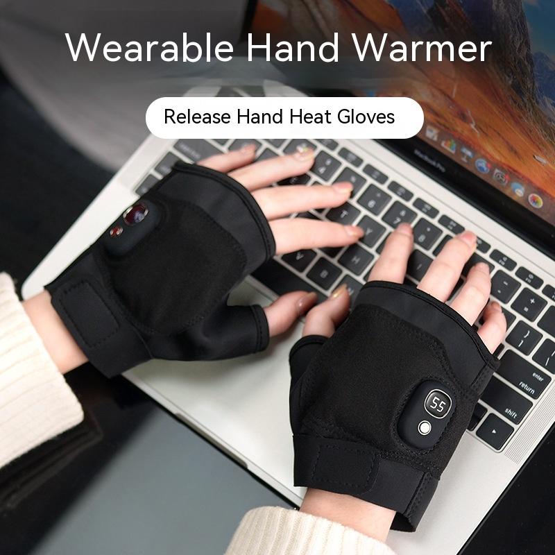 Electric heating winter gloves heat motorcycle skiing touch screen riding half-finger outdoor
Electric heating winter gloves heat motorcycle skiing touch screen riding half-finger outdoor