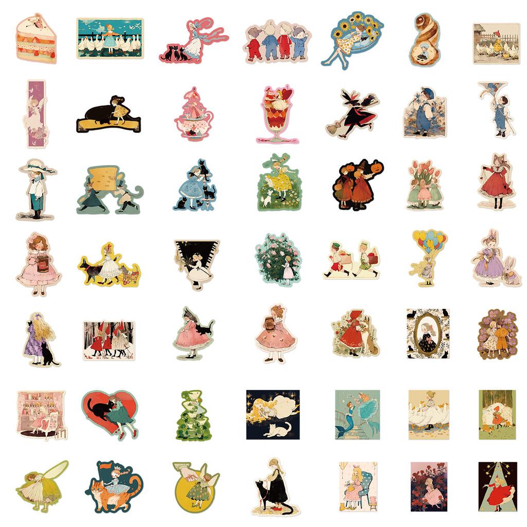 50-Piece Set No Duplicates: Cute & Whimsical Cartoon Fairy Tale Girl Series Stickers - DIY Decor for Luggage, Laptops, Backpack
50-Piece Set No Duplicates: Cute & Whimsical Cartoon Fairy Tale Girl Series Stickers - DIY Decor for Luggage, Laptops, Backpack