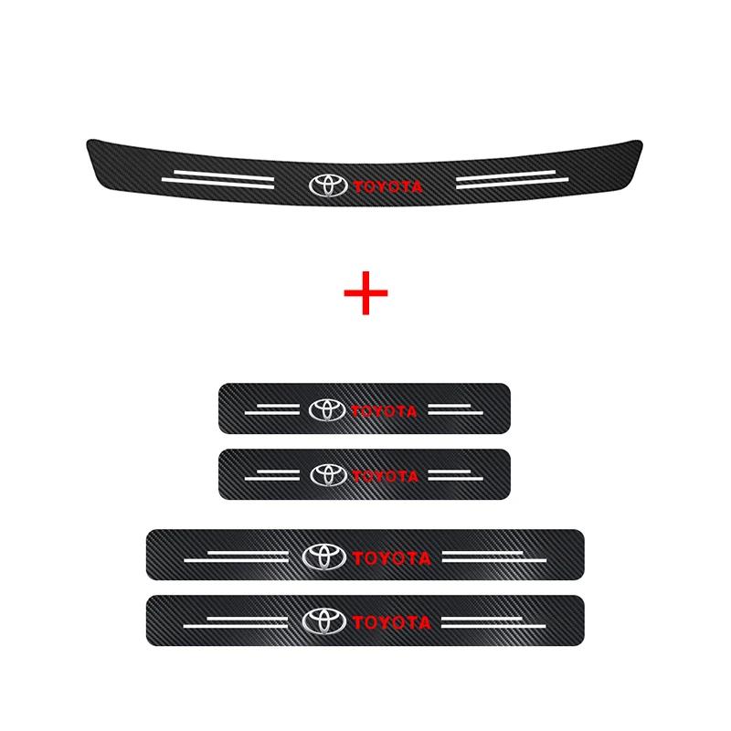 Car Door Threshold Strips Car Trunk Rear Bumper Protective Carbon fiber Leather Stickers For Toyota Camry Yaris Hilux Corolla
Car Door Threshold Strips Car Trunk Rear Bumper Protective Carbon fiber Leather Stickers For Toyota Camry Yaris Hilux Corolla