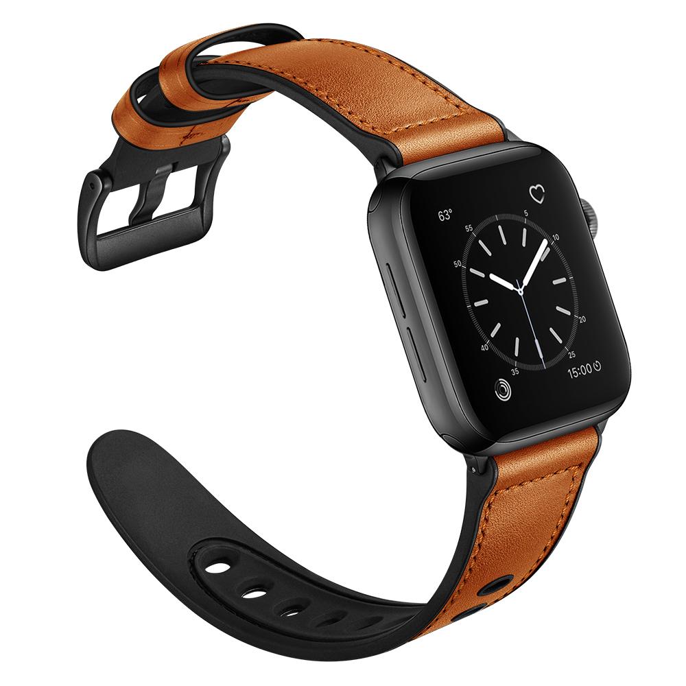Genuine Leather Watch Band for Apple Watch Series 10 46mm/Ultra 2 Ultra 49mm/9 8 7 45mm/SE (2023) SE (2022) SE 6 5 4 44mm/3 2 1 42mm Brown
Genuine Leather Watch Band for Apple Watch Series 10 46mm/Ultra 2 Ultra 49mm/9 8 7 45mm/SE (2023) SE (2022) SE 6 5 4 44mm/3 2 1 42mm Brown