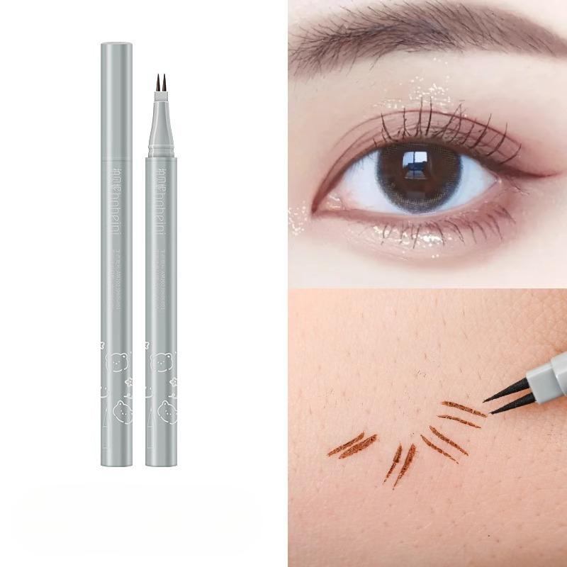 Жидкая подводка для нижнего века с двойным аппликатором, тонкая, для прорисовки контура на опущенном веке, двухсторонний карандаш для бровей 1pc серый/чёрный
Жидкая подводка для нижнего века с двойным аппликатором, тонкая, для прорисовки контура на опущенном веке, двухсторонний карандаш для бровей 1pc серый/чёрный