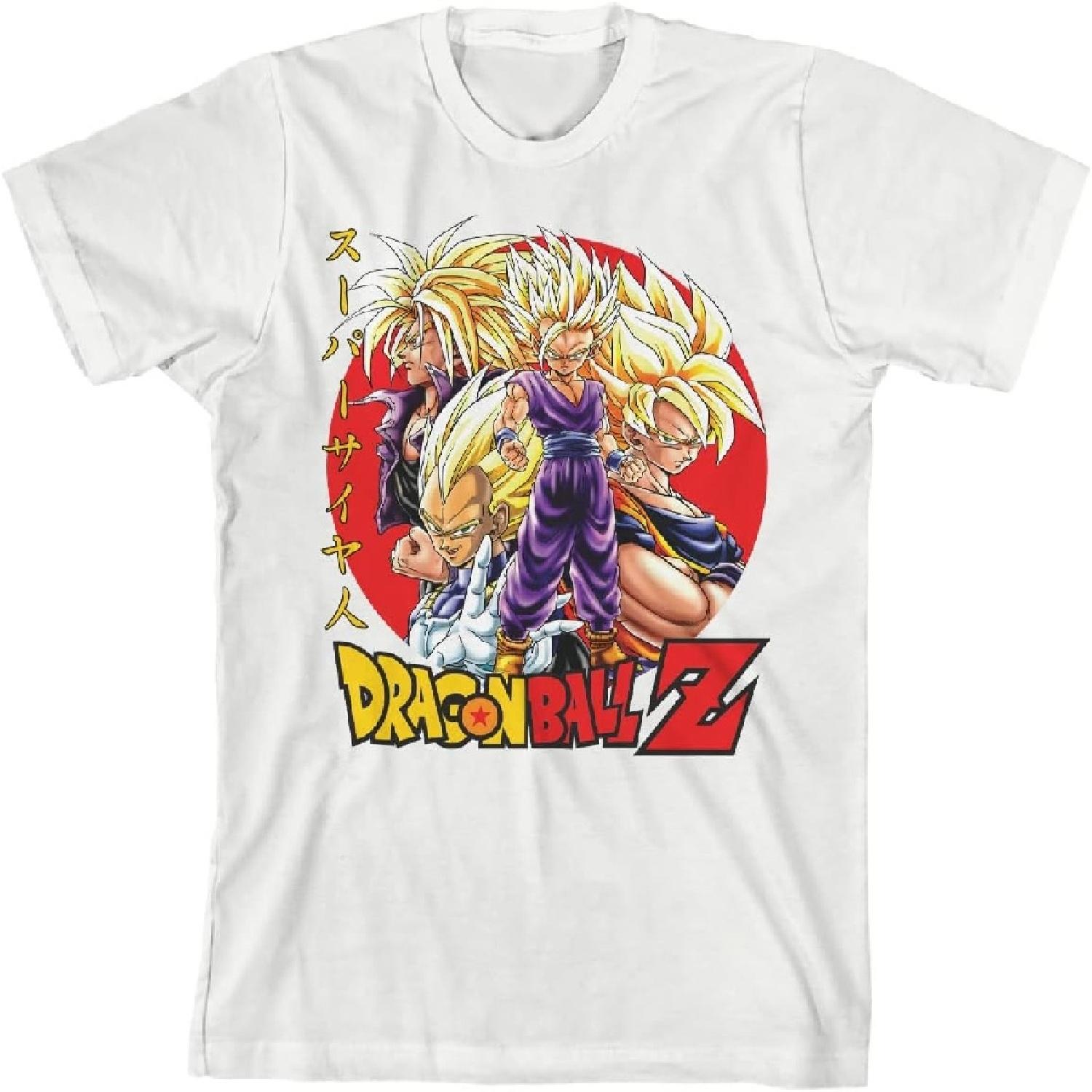 Dragon Ball Z Super Saiyan Characters Layout w_Logo Youth Boy s White T-shirt XXXXXL білий
Dragon Ball Z Super Saiyan Characters Layout w_Logo Youth Boy s White T-shirt XXXXXL білий