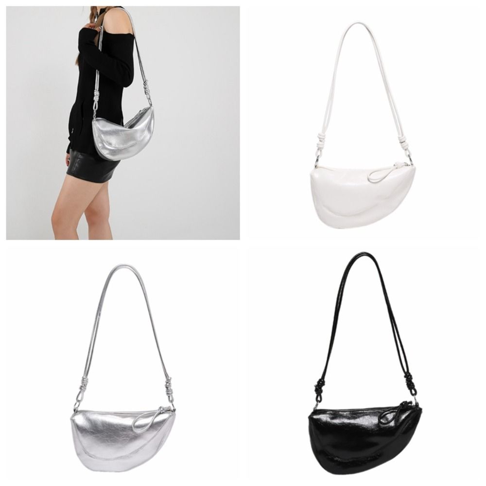 Fashion Design Retro Saddle Bag PU Leather Versatile Dumplings Bag INS Crossbody Bags Travel чорний
Fashion Design Retro Saddle Bag PU Leather Versatile Dumplings Bag INS Crossbody Bags Travel чорний