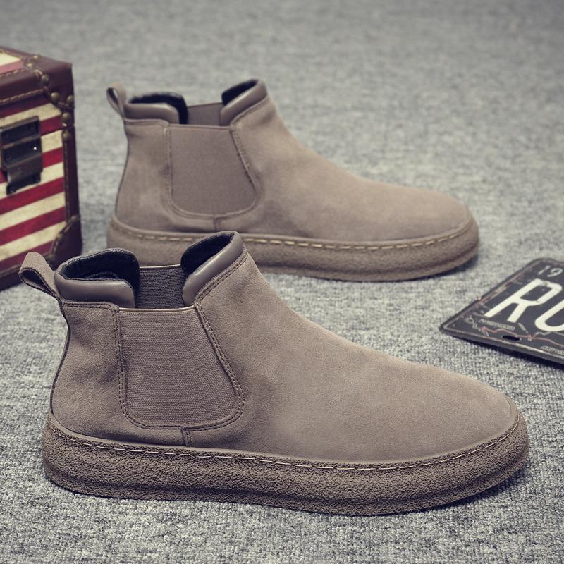 Martin boots men s Hong Kong style 2024 new one-pedal British style retro trend tooling boots men s Chelsea boots 39
Martin boots men s Hong Kong style 2024 new one-pedal British style retro trend tooling boots men s Chelsea boots 39