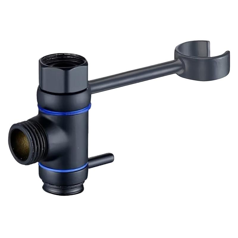 Diverter Valve One-in Two-out Water Angle Valves Water Separator Shower Head Adapter with Bracket for Bathroom Accessories
Diverter Valve One-in Two-out Water Angle Valves Water Separator Shower Head Adapter with Bracket for Bathroom Accessories