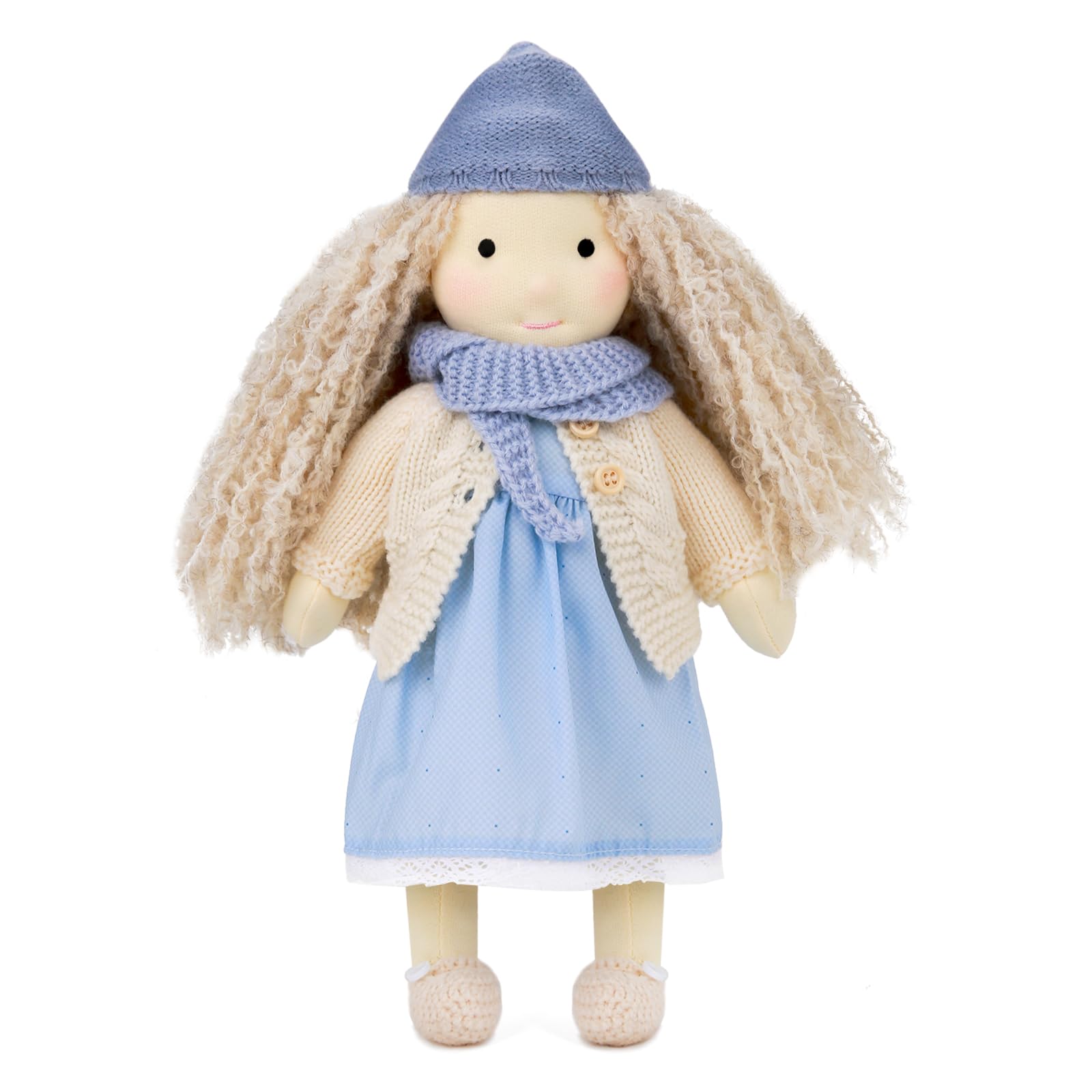 BlissfulPixie Waldorf Doll Handmade Doll Laura 30cm Soft Girl Cute Stuffed Animal Best Doll for Kids -
BlissfulPixie Waldorf Doll Handmade Doll Laura 30cm Soft Girl Cute Stuffed Animal Best Doll for Kids -