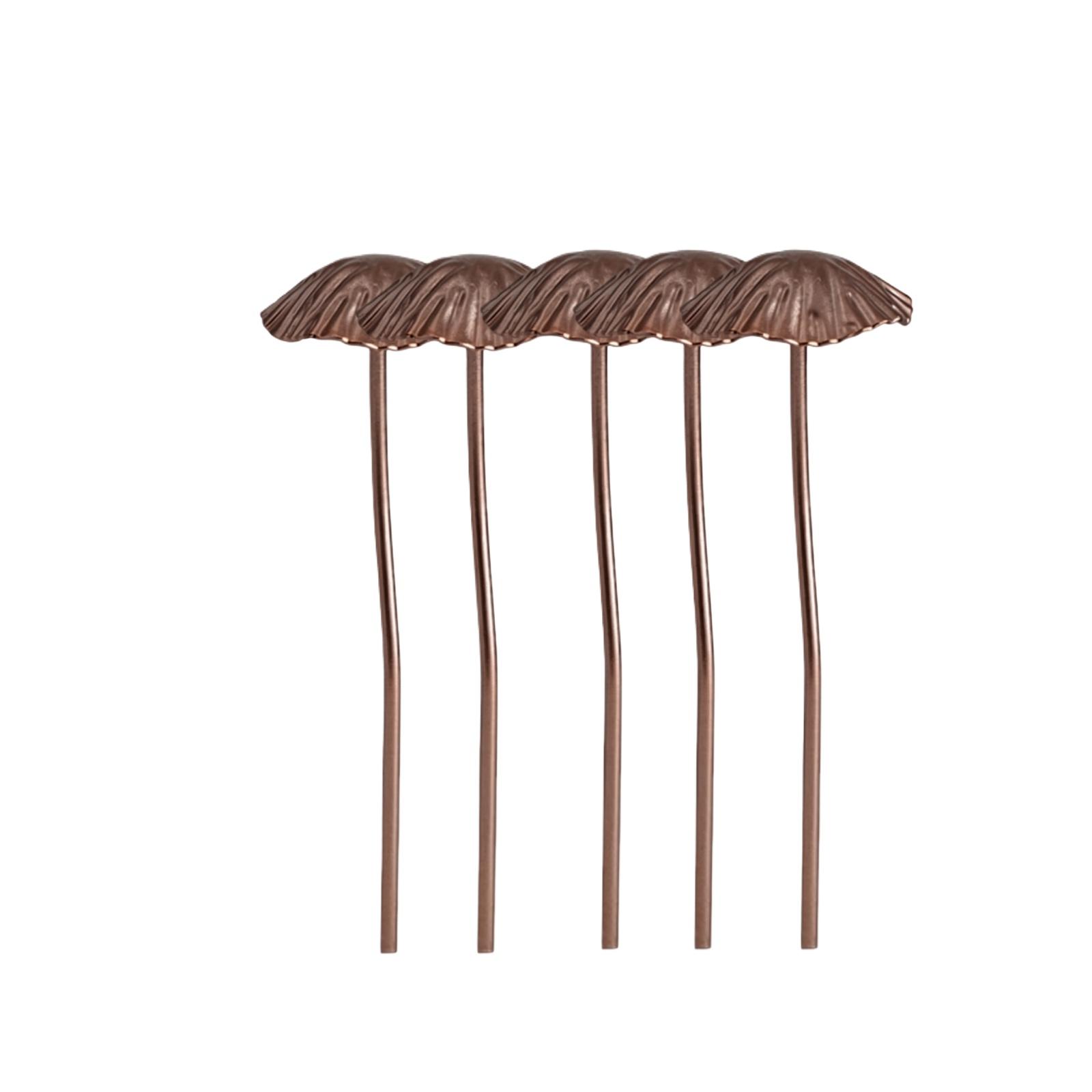 Creative Metal Mushroom Garden Stakes Set of 4 Rust Finish Decorative Outdoor Plant Stakes for Home and Garden Decoration one size
Creative Metal Mushroom Garden Stakes Set of 4 Rust Finish Decorative Outdoor Plant Stakes for Home and Garden Decoration one size