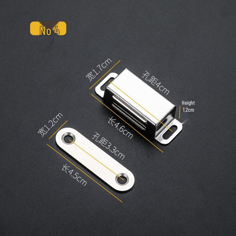 Stainless Steel Magnetic Touch Door Suction Cabinet Latch
Stainless Steel Magnetic Touch Door Suction Cabinet Latch