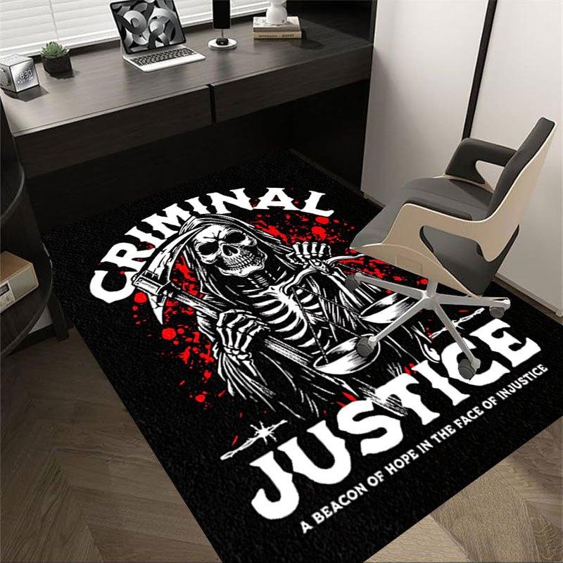 1pc Sons of Anarchy themed Office Carpet Chair Mats - durable polyester rug for home theater, office, dorm room decor - tA68 60cm by 90cm
1pc Sons of Anarchy themed Office Carpet Chair Mats - durable polyester rug for home theater, office, dorm room decor - tA68 60cm by 90cm