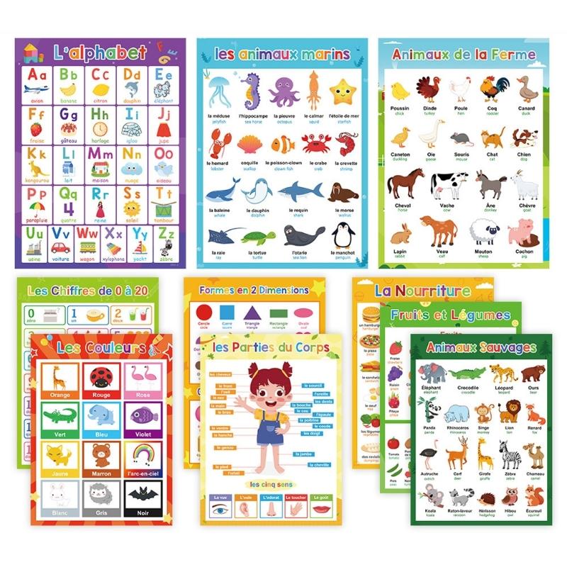 10Pcs Thematic Word Learning Posters Charts 11.22x8.26Inch Laminated Vocabulary Posters For Classroom And Homeschooling
10Pcs Thematic Word Learning Posters Charts 11.22x8.26Inch Laminated Vocabulary Posters For Classroom And Homeschooling
