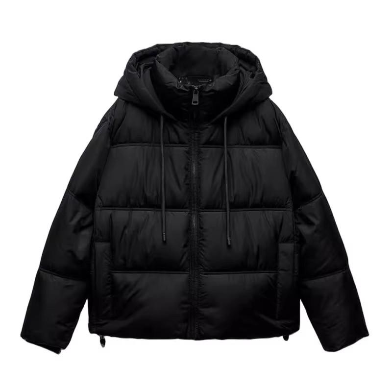 Женская короткая толстая куртка-пальто с капюшоном XXS чёрный
Женская короткая толстая куртка-пальто с капюшоном XXS чёрный