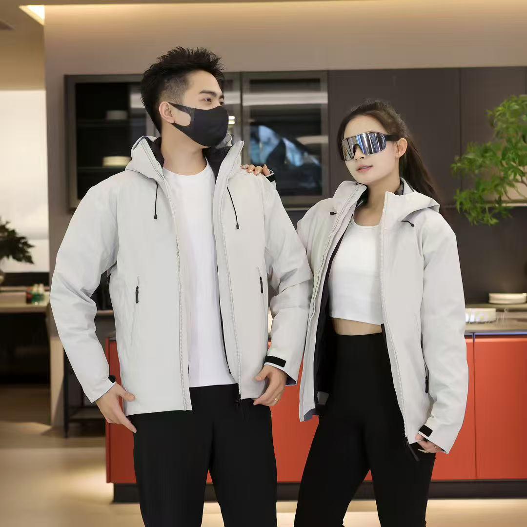 Unisex Windproof & Waterproof 3-in-1 Jacket with Down Liner for Autumn & Winter. M for 110-120 lbs брудно-білий
Unisex Windproof & Waterproof 3-in-1 Jacket with Down Liner for Autumn & Winter. M for 110-120 lbs брудно-білий