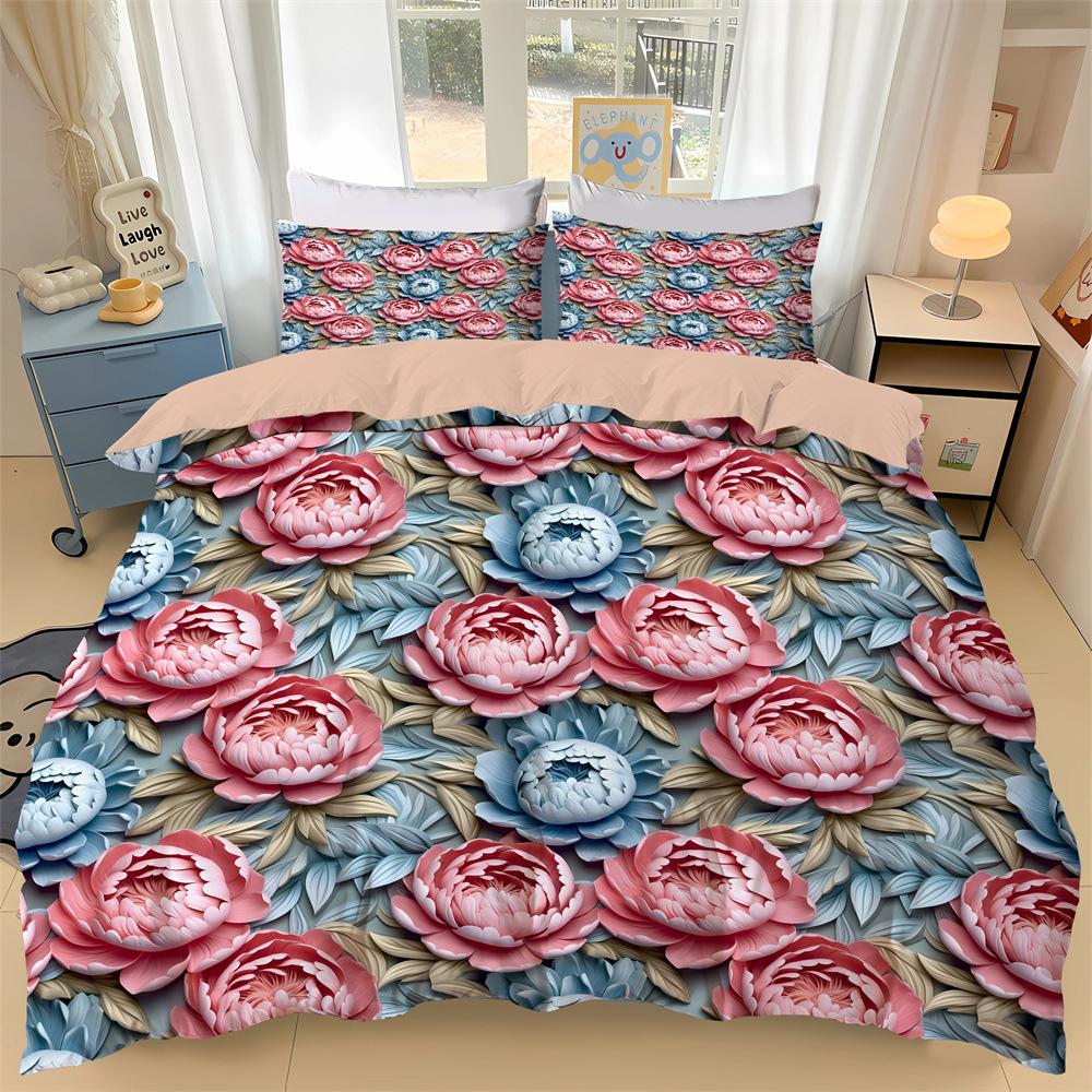 Comforter New 3D Flower Pattern Fashion Flower Prints Bedding Sets 2-3 Pieces Sets Home Decor For Mum S Gift Comforter (quilt)-EU Single(135*200cm)3pcs
Comforter New 3D Flower Pattern Fashion Flower Prints Bedding Sets 2-3 Pieces Sets Home Decor For Mum S Gift Comforter (quilt)-EU Single(135*200cm)3pcs