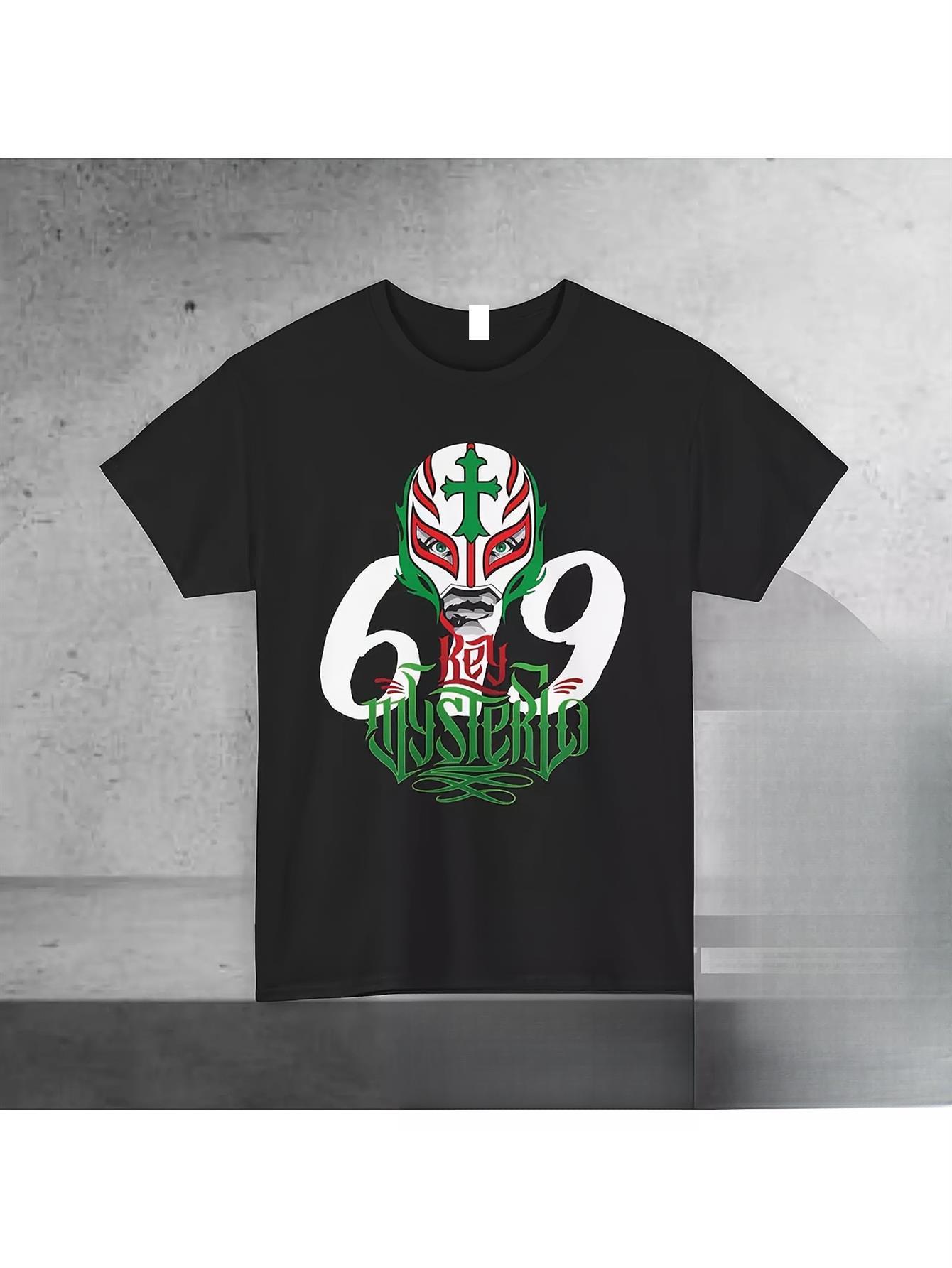 Men s Rey Mysterio Booyaka 619 Signature Wrestling T-Shirt - Retro Lucha Libre Graphic Tee with Iconic 619 Move Print S
Men s Rey Mysterio Booyaka 619 Signature Wrestling T-Shirt - Retro Lucha Libre Graphic Tee with Iconic 619 Move Print S